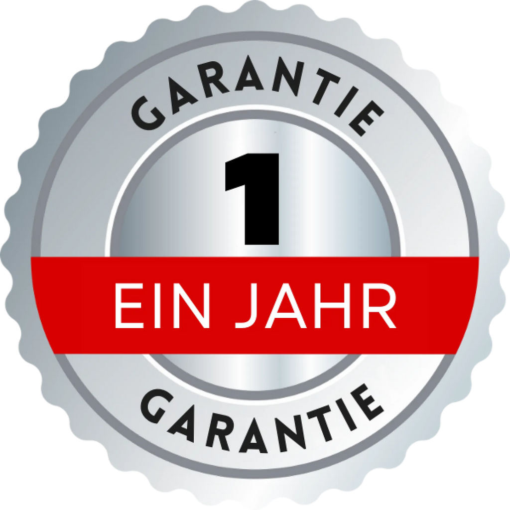 1 Jahr erweiterte Garantie