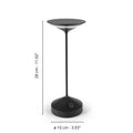 ab+ by Abert Tempo Wiederaufladbare Tischlampe Weiß