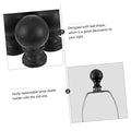 10pcs Tischlampe Finial Lighting Accessoires Kunststoff dekorative Köpfe für Schreibtisch- und Stehlampen langlebig Nicht deformierbares
