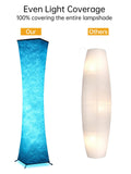 Amdelne RGB Stehlampe Wohnzimmer Dimmbar, Led Stehleuchte Modern mit Musik Sync, Fernbedienung/App Control, Standleuchte Farbwechsel, Floor Lamp für Kinderzimmer Spiel Schlafzimmer, aus Stoff Weiß