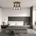 Dehobo Led Deckenstrahler Schwenkbar 350°, Deckenleuchte E14 3 Flammig Schwarz, Spotleuchte Wand, Deckenlampe Spots Led, LED Wandstrahler für Küche, Wohnzimmer, Schlafzimmer, Nein E14 Leuchtmittel