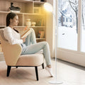 Mojimdo Stehlampe 20000 Lux Tageslichtlampe - Flexible, dimmbare LED Lichttherapielampe mit 5 Farben, 10 Helligkeitsstufen und Timer - Ideal für Schlafzimmer, Wohnzimmer und Büro - Weiß