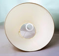 "Verona" Lampenschirm D45cm/Höhe 26cm /Fassung E27und (E14 Adapter) Farbe Champagner für Tisch/Stehlampen von Hejo Design