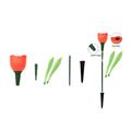Petalglow - Tulpen-Blumenlampen Solar Tulpe Außenleuchte Garten