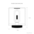 Amarjot Kristall Tischlampe