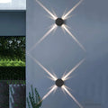 Aurashine - Solar Led Gartenleuchte Außenwandleuchte Garten