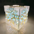 Blossom Box™ - Led Blumenlampe Blau Geschenk