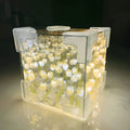 Blossom Box™ - Led Blumenlampe Gelb Geschenk