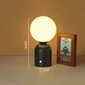 Ecoglow - Wiederaufladbare Tischlaterne Schwarz Tischlampe