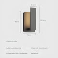 minimalistische-wasserdichte-wandleuchte-aussenbeleuchtung-modern-led-ip65-schwarz-weiss-grau-xlumina8
