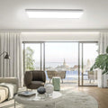 Epicflare LED Deckenleuchte 58x20x2.8 cm IP44 LED Panel mit Fernbedienung 2700K - 6500K Led Deckenleuchte Flach