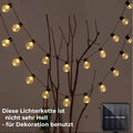 Gartenlumina - Lichterkette Außenleuchte Lichterkette