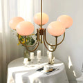 Glowing Delight - Moderne Kronleuchter Aus Marshmallow Deckenlampe