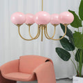 Glowing Delight - Moderne Kronleuchter Aus Marshmallow Deckenlampe