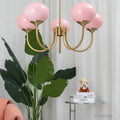 Glowing Delight - Moderne Kronleuchter Aus Marshmallow Deckenlampe