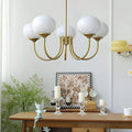 Glowing Delight - Moderne Kronleuchter Aus Marshmallow Deckenlampe