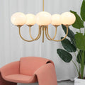Glowing Delight - Moderne Kronleuchter Aus Marshmallow Deckenlampe