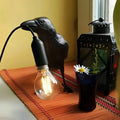 Gothic Nightbird Tischlampe - Elegantes Design Für Stilvolle Beleuchtung Schwarz