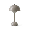 Lumilight - Led-Pilzlampe Grau Tischlampe