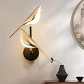 Lumivogel - Nordische Led-Wandlampe Mit Vogelmotiv Wandleuchte
