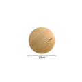 Luxeradiant - Nordische Holz-Wandleuchte Rund D19Cm / Warmweiß Wandleuchte