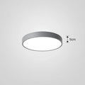 Luxus Deckenleuchte ChromaCraft Grau / 23cm / Kaltweiß deckenlampe