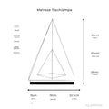 Melrose Led Tischlampe - Minimalistisches Design