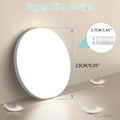 MGEELED Deckenlampe LED Deckenleuchte 36W 4000K 4300LM Neutralweiß Rund Badezimmer Lampe IP44 Wasserfest Modern Panel
