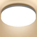 MGEELED Deckenlampe LED Deckenleuchte 36W 4000K 4300LM Neutralweiß Rund Badezimmer Lampe IP44 Wasserfest Modern Panel