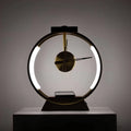 Minimalistische Led-Tischuhrlampe Mit Kabelloser Ladefunktion Tischlampe