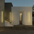 Minimalistische Moderne Lineare Wandleuchte Dimmbar 2700K-6500K Mit Fernbedienung Außenwandleuchte