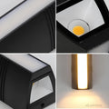 nightbeam-led-Außenwandleuchten-wasserdicht-12w-schwarz-weiss-ip65-xlumina