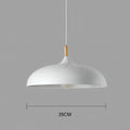 Nordicoak - Deckenleuchte Aus Nordischem Eichenholz Witz / Warmer Durchmesser 35 Cm X Höhe 23