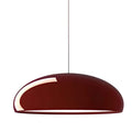 Nordicsun - Schimmernde Pendelleuchte Im Kaskadendesign Rot / 35Cm Deckenlampe