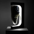 Schwebendes Led-Schuhdisplay - Minimalistische Tischlampe