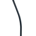 Pilipane Tischlampen Nachtt -Nachttisch Lampe Moderne Faltenlampenschirm Langlebiger Stoff Metall Stall gemütlich beleuchtet für Schlafzimmer Wohnzimmer (Schwarz)