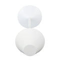 Pilipane Schnurlose Tischlampe Moderne Stil Eisenkunst 3 Farbe Stiefe Dimmen tragbarer LED -Schreibtischlampe mit Berührungssteuerung für Home Office -Studie (Weiß)