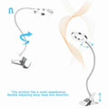 Clip-on-Schreibtischlampe, USB-Tischlampe, Augenschutz, LED-Licht, biegbare, flexible Leselampe für Nail Art, Tattoo, Lesen, Beauty, Make-up