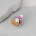 Create idea Potentiometer, 2-polig, 29 mm, verstellbar, B500 K, zum Dimmen von Tischlampen, 4 Stück