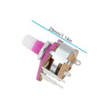Create idea Potentiometer, 2-polig, 29 mm, verstellbar, B500 K, zum Dimmen von Tischlampen, 4 Stück