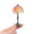 Dolls House Tischlampe Model Möbelmodell Zubehör Teenager Mädchen Für 1:12 Dollhouses Wohnzimmer Dekorationen Dollhouses Miniaturlampe Miniaturtisch Beleuchtung Dekors Raumdekoration