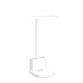 Schreibtischlampe Kinder, 60 LED Dimmbare Tischlampe 3 Modus USB-Anschluss Nachttischlampe, Touch Schreibtischleuchte mit Stifthalter 3600 mAh 360° Verstellbar Schwanenhals Leselicht Wohnzimmer Büro