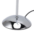 Pilipane LED -Tischlampe USB -Stecker E14 Glühbirnen atives Umgebungsschreibtisch hell warmes Weiß für Schlafzimmer Wohnzimmer Büro Café Restaurant Eisen Acryl 23.7oz