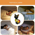 Ruwshuuk Kunststoff Tischlampe | Kunstharz LED Nachttischlampe | Handgefertigte Vintage Skulptur Beleuchtung Für Wohnzimmer Schlafzimmer Schreibtisch Kinderzimmer Büro