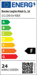 BLNAN LED Deckenleuchte Flach Dimmbar, 24W Deckenlampe mit Fernbedienung, 2000K Nachtlicht Warm, 3000K-6500K Decke Lampe für Schlafzimmer Wohnzimmer Kinderzimmer, Eckig Weiß 30CM