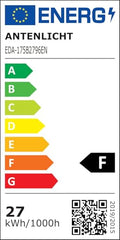 ANTENLICHT Stehlampe LED Dimmbar|Schwarz Stehleuchte 20W mit flexibler 7W Leselampe| Modern deckenfluter mit fernbedienung mit 4 Farbtemperatur für Wohnzimmer, Schlafzimmer, Büro, Hotel