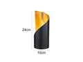 Reality Leuchten Tischleuchte Frank R50161032, Metall Schwarz matt/Goldfarbig, exkl. 1x E14, 10 x 10 x 24 cm