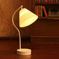 Lampenschirm Schlafzimmer Tischlampe Miniatur Möbel Modell Puppenhäuser Zubehör Realistische Beleuchtung Spielzeug Spielset 1:12 Weiß Sockel Lampe