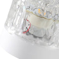 Pilipane Wasserwellple Nachtlicht 360 Grad Dynamische romantische LED -Atmosphäre Tischlampe für Wohnzimmer Schlafzimmer Bauchmuskeln (3 Farben)