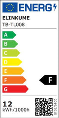 ELINKUME Led Tischlampe Augenschutz Schreibtischlampe,Touch Bedienung Tischleuchte Metall Design Nachttischlampe Geeignet für Büro,Schlafzimmer, Wohnzimmer (Spiralform)
